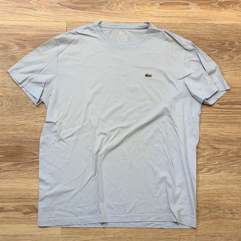 Lacoste Men's Light Blue T-Shirt
